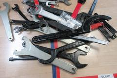 Collet and Spanner Wrenches Assorted