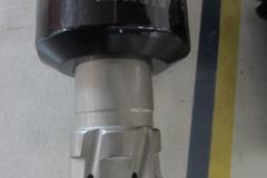 (3) Cat 40 Tool Holders with Insert Type Face Mills