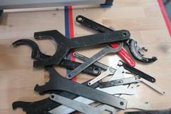 Collet and Spanner Wrenches Assorted