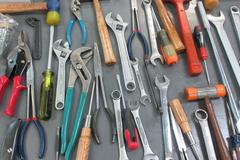 Large Assortment of Hand Tools - As Shown