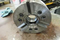 Seoam CGH-08 8" 3-Jaw Chuck Fits Samsung Lathes in the Auction