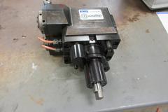 EWS Command Right-Angle Double ER25 Collet Live Milling Head for Samsung CNC Turning Center