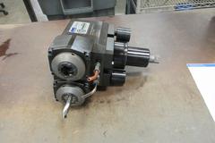 EWS Command Right-Angle Double ER25 Collet Live Milling Head for Samsung CNC Turning Center