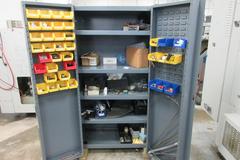 Heavy Duty Steel Cabinet and Contents