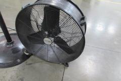 (2) Fans: (1) 30" Pedestal and (1) 24" Floor