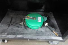 Waterloo Tool Cabinet with Contents - Weld Gloves and Vise - Portable