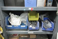 Heavy Duty Steel Cabinet with Contents -Buffing and Grinding Accessories