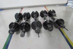 (10) Collet Style Cat 40 Tool Holders: