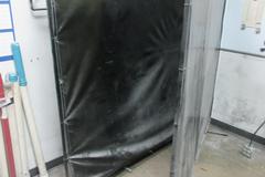 Welding Curtains with Stands 72" W x 73.5"High (3)