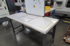 Maple Top Work Bench with White Board