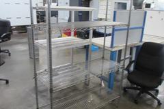 Wire Rack with (4) Shelves