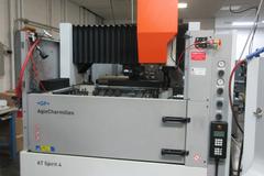 Agie Charmilles AT Spirit 4 Axis CNC Sinker Type EDM (Electrical Discharge Machine) w C-Axis, 15 Electrode Changer