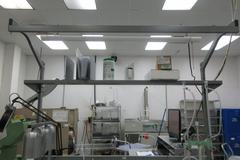 Formica Top , Adjustable-Height Work Bench with Upper Shelf, Lower Shelf - CONTENTS NOT INCLUDED