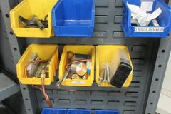 Heavy Duty Steel Cabinet and Contents