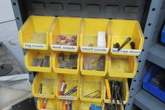Heavy Duty Steel Cabinet and Contents
