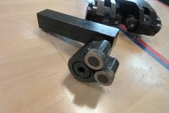 Knurling Tool Holders (1)1" Square Shank (2) 1.25" Shank, (1) 1" SHank