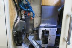 Tsugami Panther BS12 CNC Swiss Screw Machine with Sub-Spindle and Live Milling, Spego Bar Feed, Parts Catcher