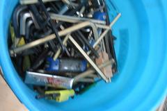 5 Gallon Bucket O Wrenches - Allen Wrenches - Sets and Loose Alike