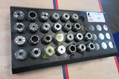 ER-32 Flex Collets and Metal Divider Rack