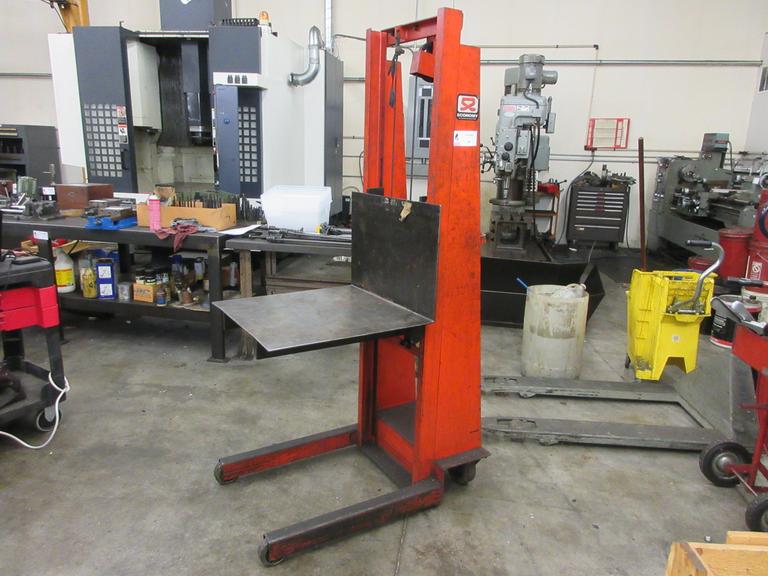 Economy Model MV-54 Die Lift Cart, 750 LB Capacity, 54" Lift Height