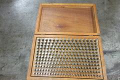 Meyer Gage M-2 Minus .251" - .500" Pin / Plug Gege Set (Missing Only .424") Original Wood Box