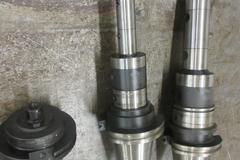 Cat 50 Taper Tool HOlders (2) with Komet Adjustable Boring Cutters