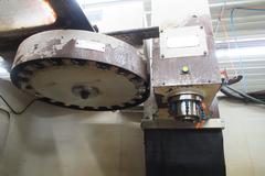 Milltronics VM24 Series C CNC Vertical Machining Center w Centurion 6 CNC Control, Troyke 4th Axis Table, 20 Station Tool Changer