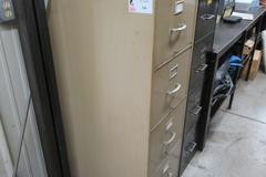 (2) 4-Drawer File Cabinets