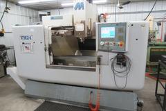 Milltronics VM24 Series C CNC Vertical Machining Center w Centurion 6 CNC Control, Troyke 4th Axis Table, 20 Station Tool Changer
