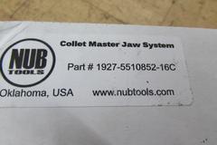 Nub Tools 1927-5510852-16C CNC Collet Chuck System.  New, Never Used