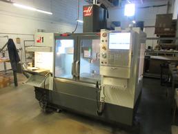 Haas VF-1 CNC Vertical Machining Center with 4th Axis Drive, Rigid Tapping, Programmable Coolant Nozzle, Renishaw Tool & Parts Probes, and more!