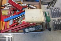 Large Assortment of Perishable Cutting Tools, Some New in Box