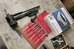 Assorted Tooling, TapMatic Tapping Head, Adjustable Boring Head, and Accessories as Shown