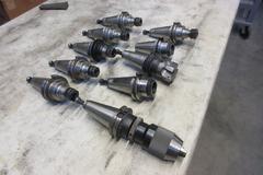 (10) Assorted Cat-40 Taper Tool Holders as Shown