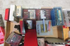 Large Assortment of Perishable Cutting Tools, Some New in Box