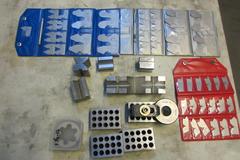 Machines Used | Assorted Inspection Equipment Consisting of V-Blocks ...