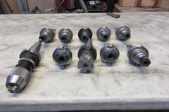 (10) Assorted Cat-40 Taper Tool Holders as Shown