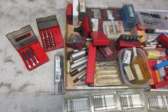 Large Assortment of Perishable Cutting Tools, Some New in Box