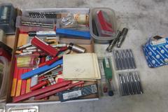 Large Assortment of Perishable Cutting Tools, Some New in Box