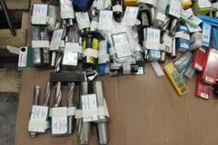 Lot of Indexable Tooling: Spade Drills, Drills, Inserts, Slot Cutters and More