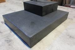 Black Granite Surface Plate Set with Dial Indicator Stand