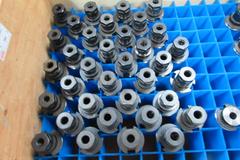 Approx (45) Assorted Cat 50 Tool Holders Including (35) TG100 Collet Type