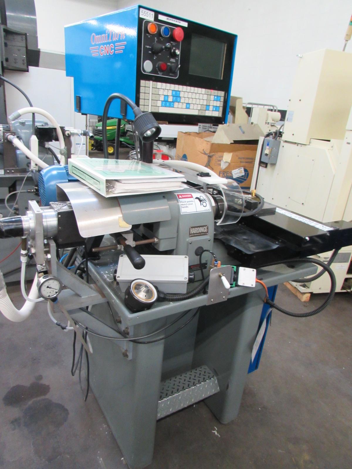 あおページ Machines Used | Hardinge Omniturn Gang Tool Style CNC Lathe with