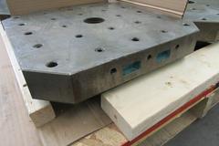 400x400mm Pallet for Makino a51, a55, a55E, a66 Horizontal Machining Centers and D500 Vertical Machining Center