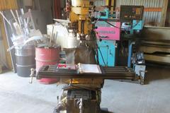 Acer Ultima-3VS Vertical Knee Mill with Newall TM211000 2-Axis DRO
