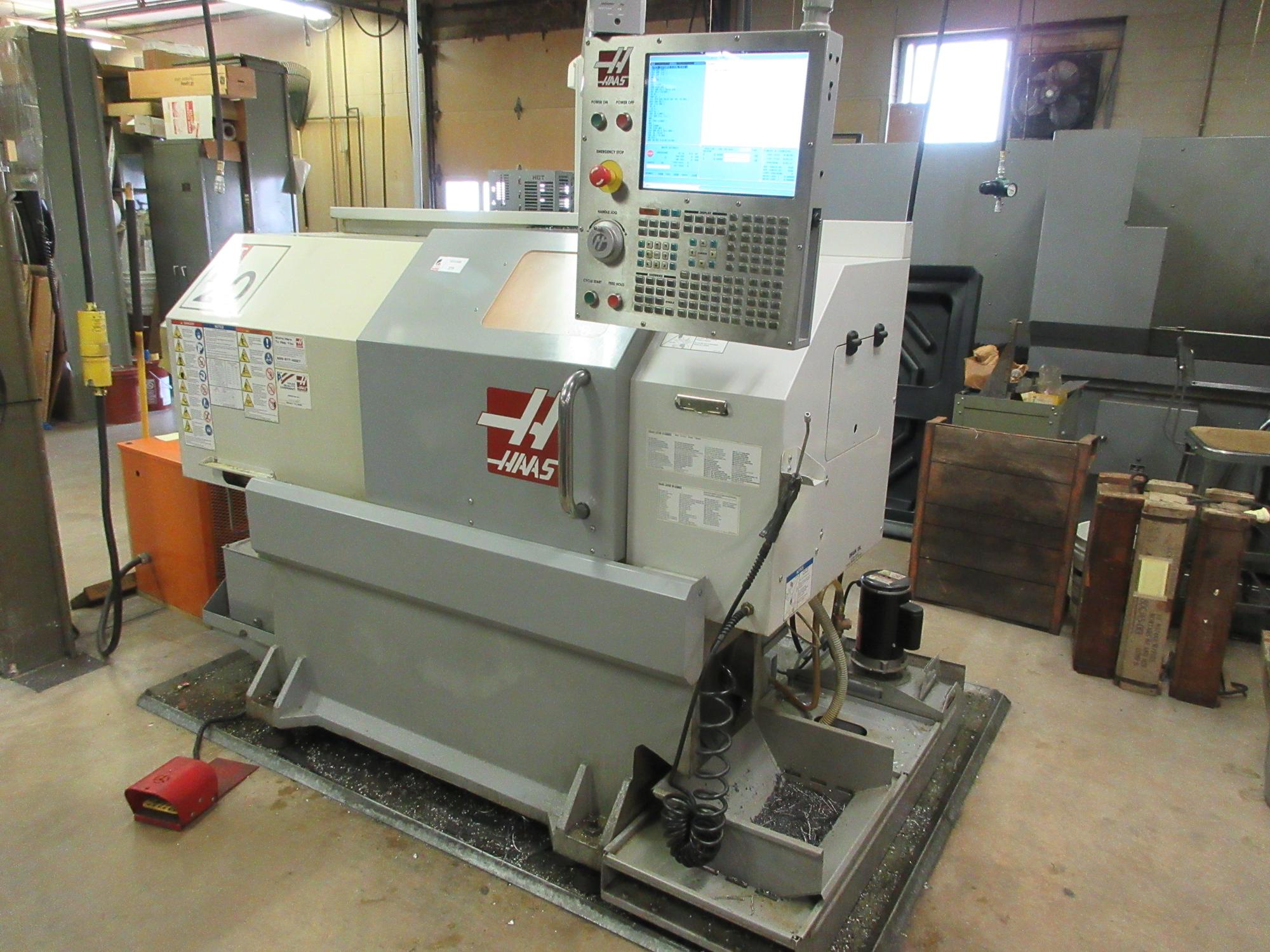 Machines Used | Haas GT-20 Gang Tool Style CNC Lathe with 8