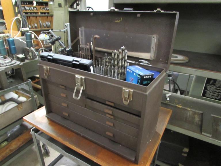 Kennedy 7-Drawer Tool Chest with Contents of Machinist's Items