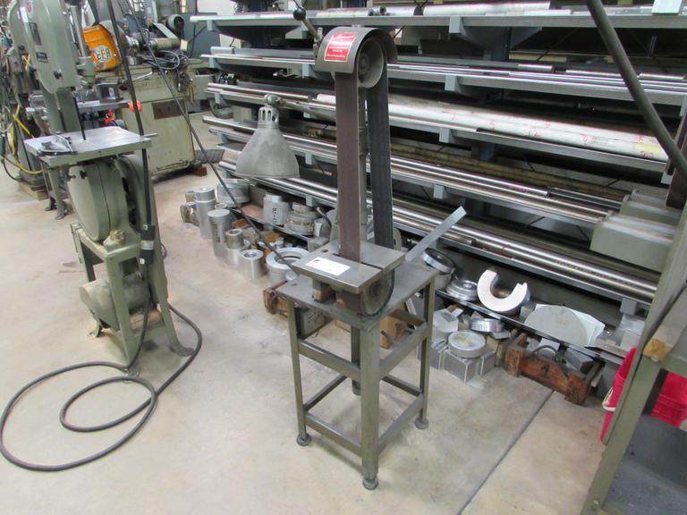 Hammond VH-2D 2" Vertical Belt Grinder with 115V Single Phase Motor