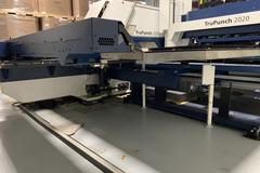 Trumpf TruPunch 2020 CNC Punching Machine with Automated SheetMaster for Automatic Load/Unload System