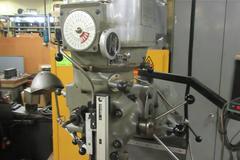 Bridgeport 2J Vertical Milling Machine, Variable Speed with Acu-Rite Millvision 3-Axis DRO and Bridgeport Power Table Feed